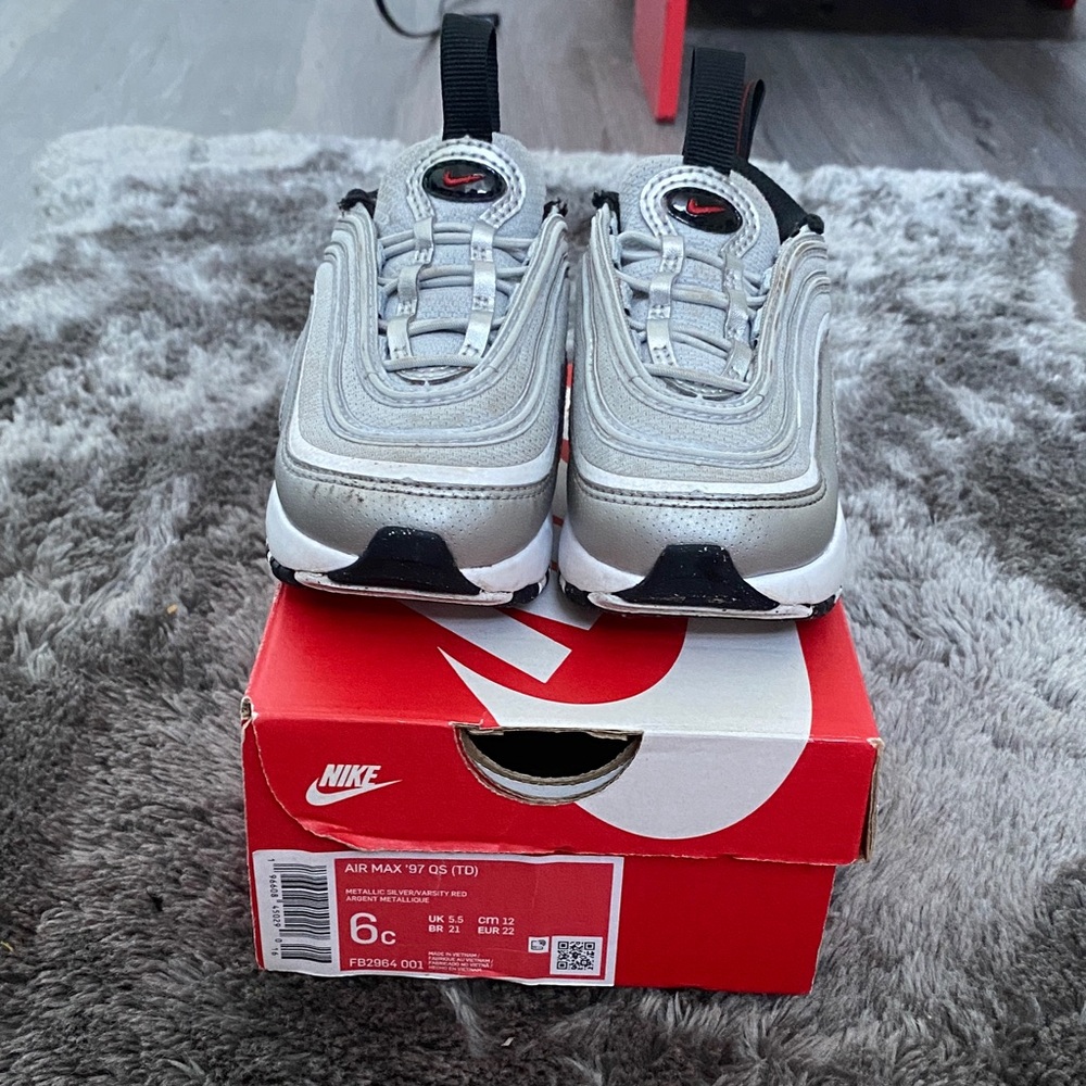 Nike Kids Air Max 97 Metallic Sneakers